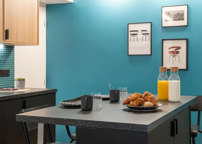 아파트 New - Superbe 1 Bdr Appt - Design 60's - 15e *